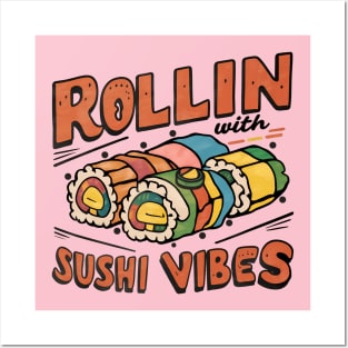 Sushi Roll Posters and Art